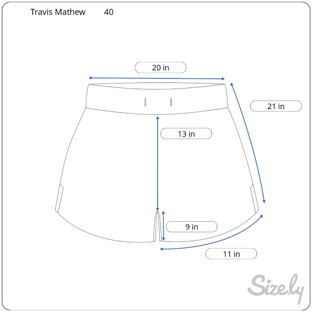 Travis Mathew Board Shorts Size 40 - Picture 14 of 14